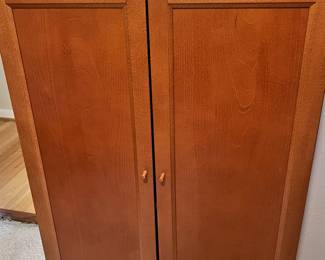 Double Door Bookcase/Storage Cabinet