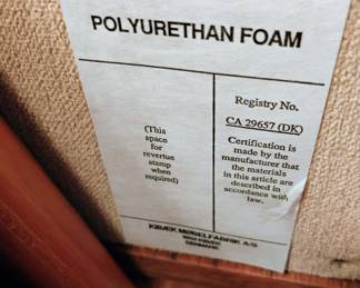 Kibaek Mobelfabrik Denmark Queen Size Platform Bed with Rotating Backrests