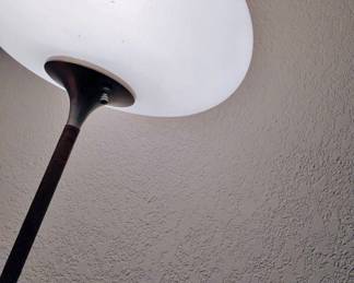 Mid Century Laurel Mushroom Rosewood Floor Lamp