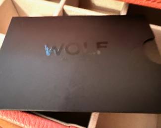 WOLF Coral Two Tier Jewelry Box