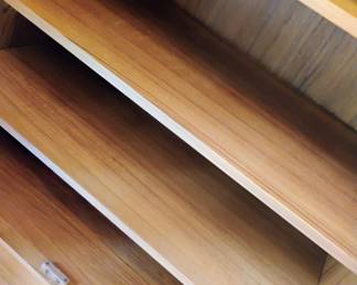 Mid Century Danish Teak 4 Door Cabinet