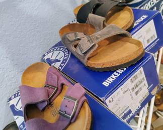 Assortment of Birkenstock Sandals