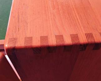 Mid Century Danish Teak 4 Door Cabinet