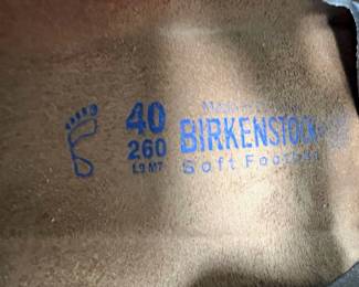 Assortment of Birkenstock Sandals