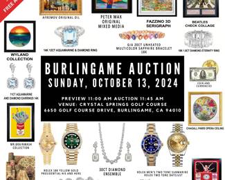 Burlingame Auction
