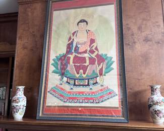 Very Large Hand painted ancestor