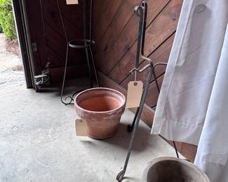 Various Pots and Stands