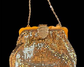 Whiting & Davis Gold Mesh Evening Bag