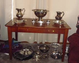 lots of silver plate 