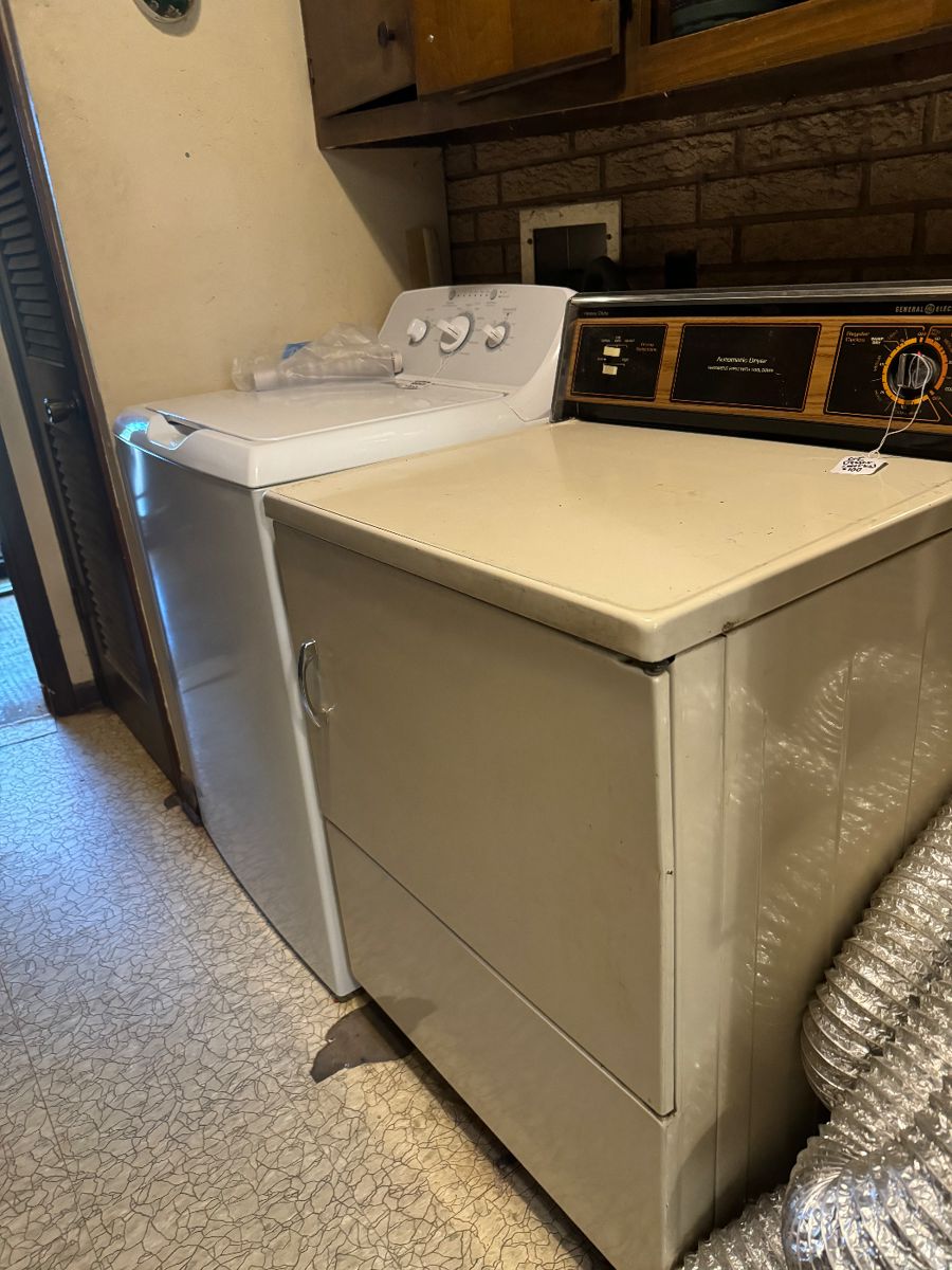 Washer and Dryer