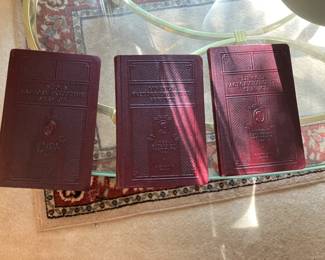 3 Lincoln Factory Executive Service books