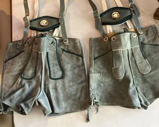 Authentic German suede Lederhosen