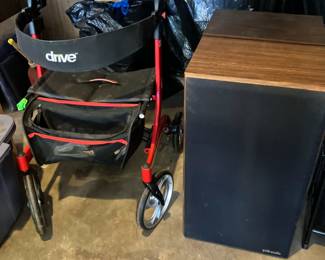 Drive rollator, Polk audio speakers