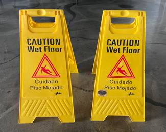 Caution Wet Floor Signs