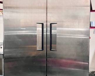 Stainless Steel Turbo Air Commercial Refrigerator / Restaurant Double Stainless Steel Refrigerator