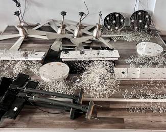 Light Fixtures, Chandeliers and Ceiling Fans and Commercial TV Ceiling Mounts