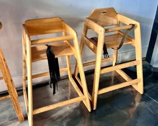 Wooden High Chairs 
