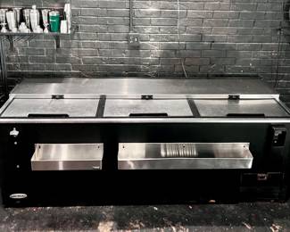 Triple Beer Cooler / 3 Compartment Ice Chest Refrigerated Cooler