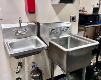 Stainless Steel Commercial Single Sinks