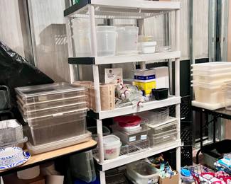 Restaurant Supplies, Food Storage Bins, Tables, Shelf, Catering Items, 