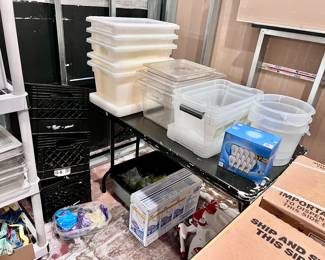 Food Storage Tubs, Crates and Containers 