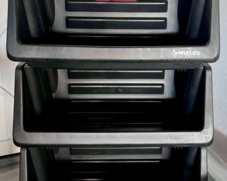 Husky Stackable Storage Bins