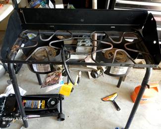Camp chef dual burner