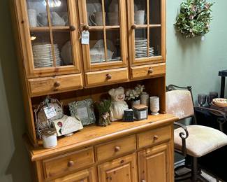 Country Chic China Cabinet. Available for presale $225.