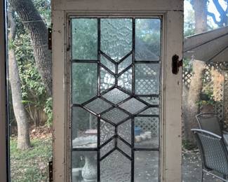 Antique Lead Glass Windows