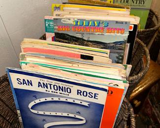 Vintage Sheet Music & Books