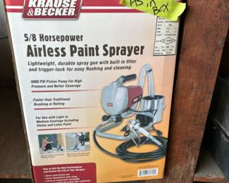Airless paint sprayer