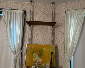 Painting, Spring Loaded Shelving