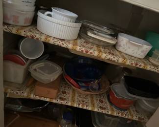 Kitchenwares, Corning, Pyrex