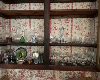 Stemware, Pitchers, Decanter, Cordial Set