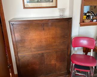 Antique Drop Front Desk