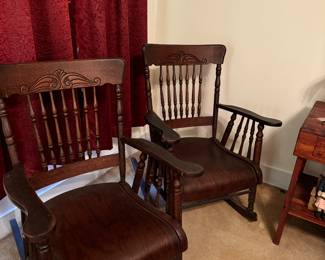 Pair of Antique Rockers