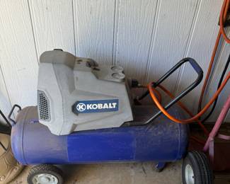 Kobalt 17 gallon air compressor 