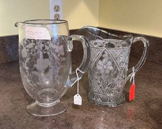 Fostoria Etched , Crystal Shirley pattern