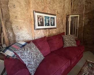 Red couch