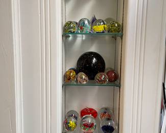 Paperweight collection 