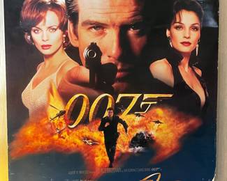 James Bond 007 movie poster