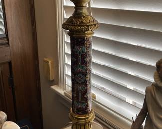 Beautiful Bradley Hubbard banquet lamp