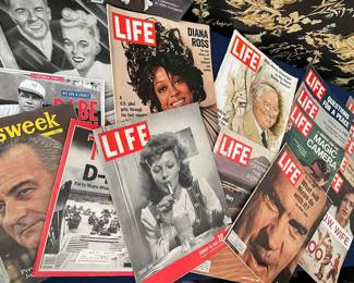 Vintage Life magazines 