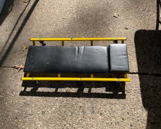Heavy duty mechanic’s creeper