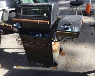 The owner sure loved grilling