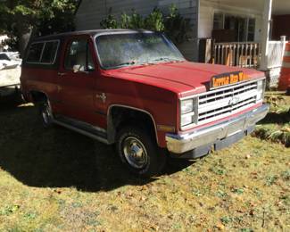 1985 Blazer - Brand new engine Just broke in with approx. 500 miles
