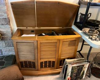 MCM Stereo Cabinet. Sounds Great!
