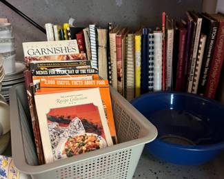 Great selection Of Cook Books. Some nice vintage ones!