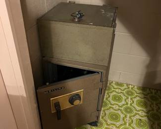 2 safes. One key the other combination