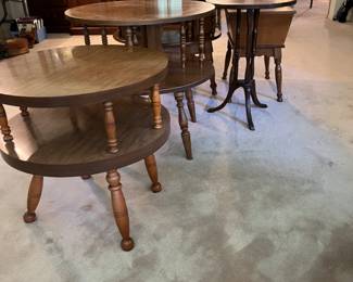 The Larger one spins!